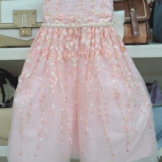 ROBE PRINCESSE ROSE 'AMERICAN PRINCESSE 7 ANS