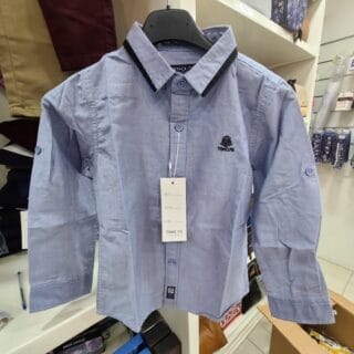 CHEMISE BLEU ENFANT TSNO.7G
