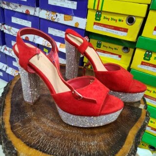 TALON COMPENSE HAUT ROUGE AIMEIGAO SHOES POINTURE 41