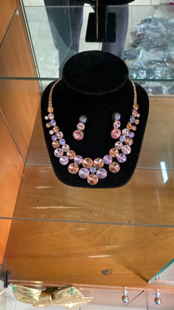 ENSEMBLE COLIER + BOUCLES 5MZYR