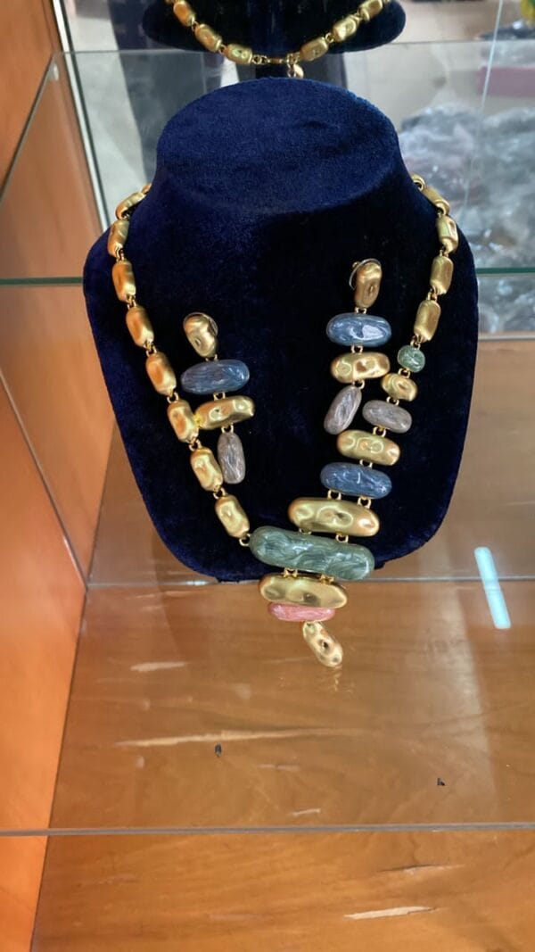 ENSEMBLE COLIER + BOUCLES S7O83