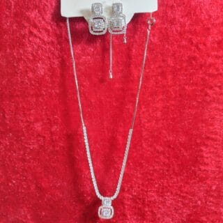 ENSEMBLE COLIER + BOUCLES - BEAUTIFUL JEWELERY TZ5143-1-0960