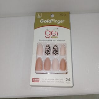 NAILS / FAUX ONGLE GOLDFINGER GEL GLAM 24 NAILS"