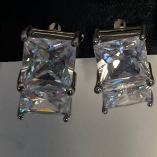 Boucles d'oreilles transparentes 4H9YZ-BX