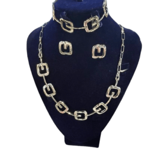 COLLIER EN ARGENT ET BRACELET HS49G