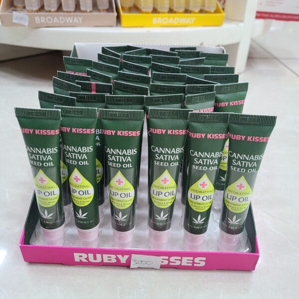 GLOSS RUBY KISSES CANABIS SATIVA SEED OIL