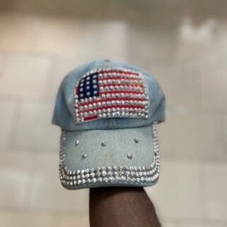 CHAPEAU MOTIF DRAPEAU USA CH2001
