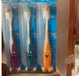 KIDS TOOTHBRUSHES - SOFT 3IN1 58924