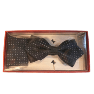NOEUD PAPILLON AVEC SA POCHETTE