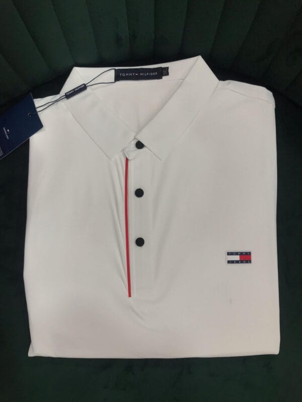 Polo Tommy hilfiger blanc